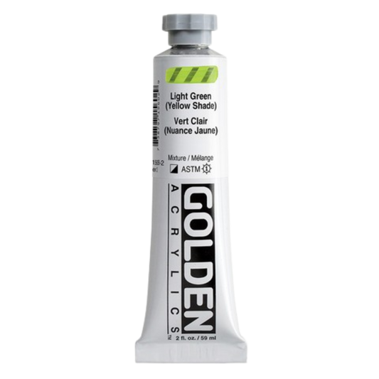 Heavy Body Acrylic 2oz Light Green Yellow Shade