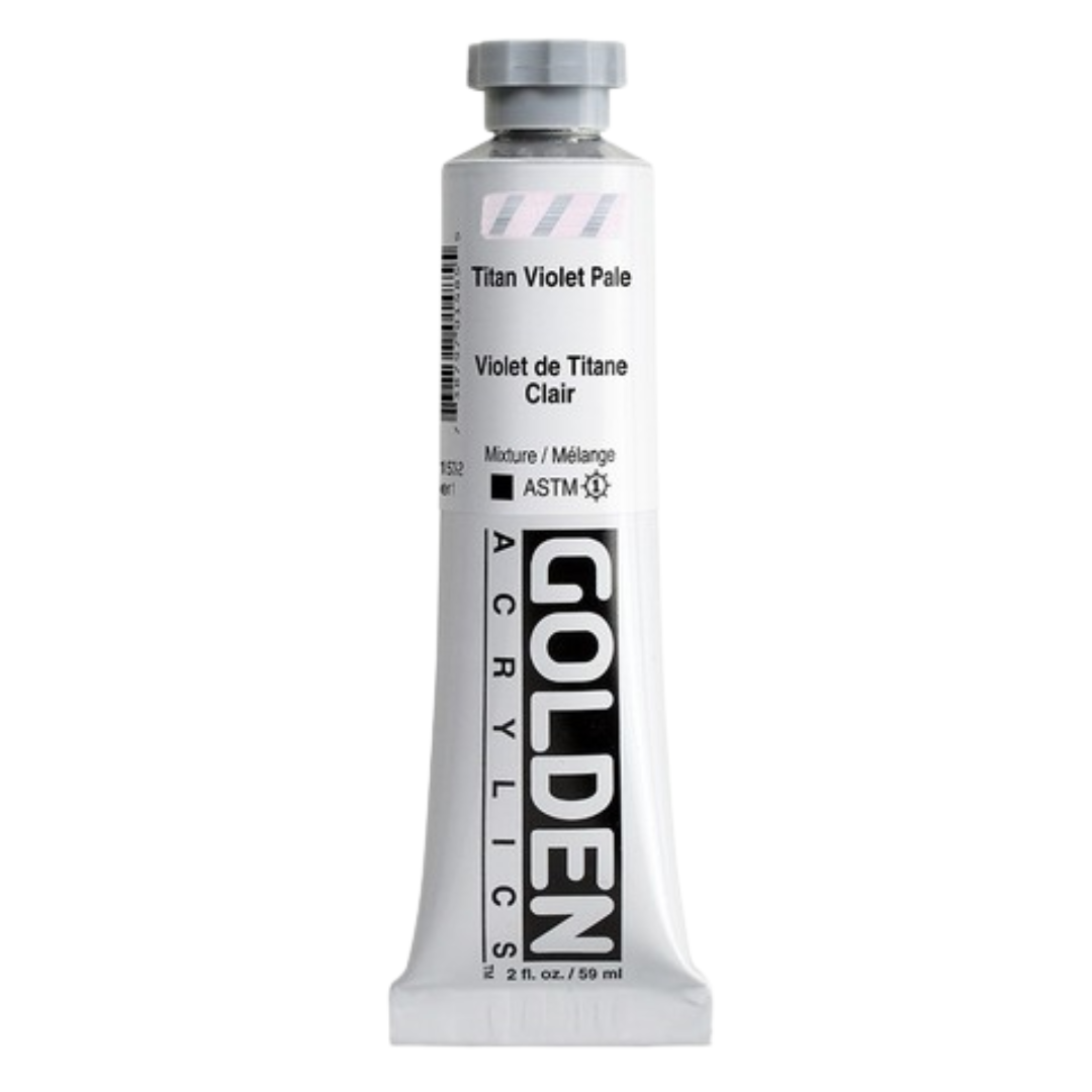 Heavy Body Acrylic 2oz Titan Violet Pale