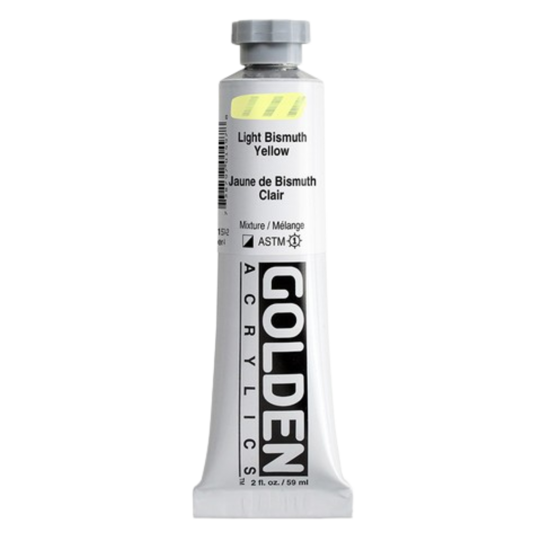 Heavy Body Acrylic 2oz Light Bismuth Yellow