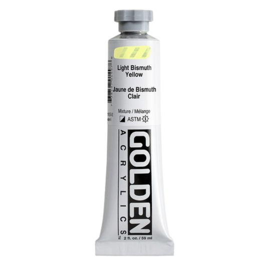 Heavy Body Acrylic 2oz Light Bismuth Yellow