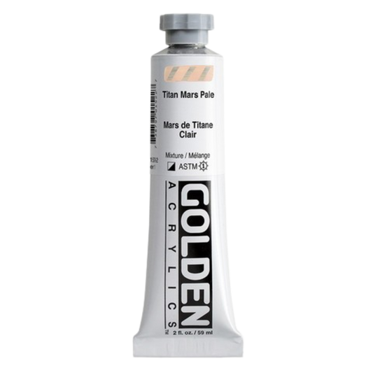 Heavy Body Acrylic 2oz Titan Mars Pale