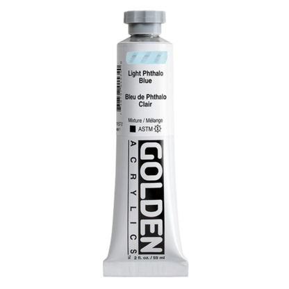 Heavy Body Acrylic 2oz Light Phthalo Blue