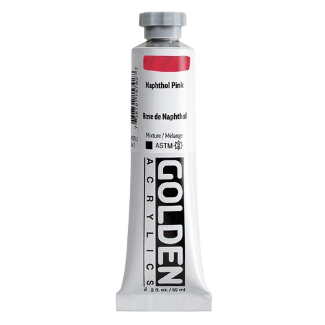 Heavy Body Acrylic 2oz Naphthol Pink