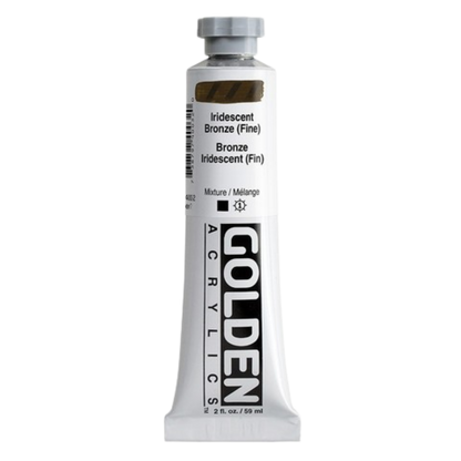 Heavy Body Acrylic 2oz Iridescent Bronze (fine)