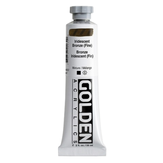 Heavy Body Acrylic 2oz Iridescent Bronze (fine)