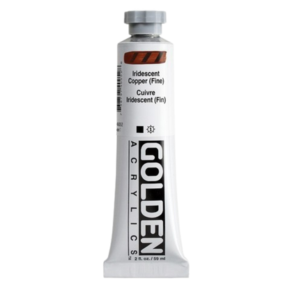 Heavy Body Acrylic 2oz Iridescent Copper (fine)