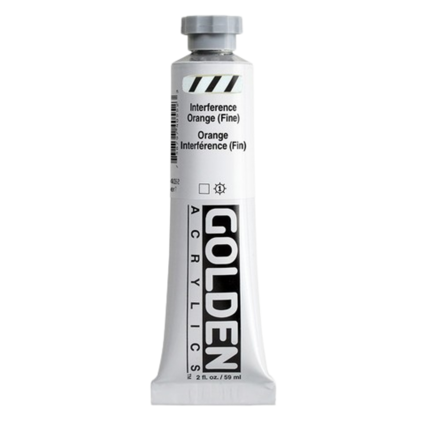 Heavy Body Acrylic 2oz Iridescent Interference Orange (fine)