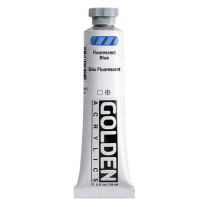 Heavy Body Acrylic 2oz Fluorescent Blue