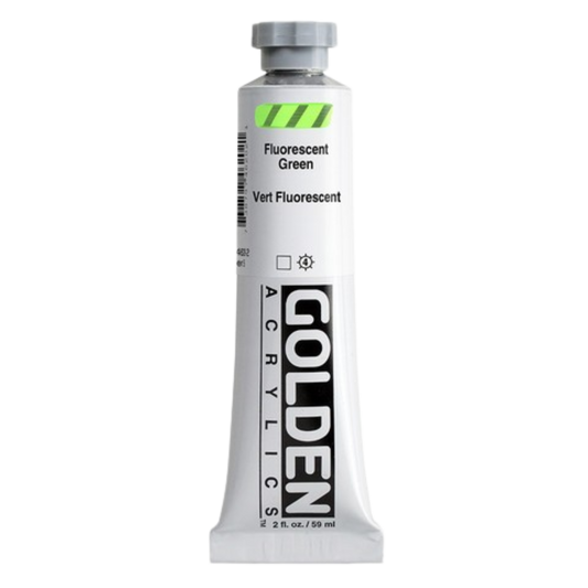 Heavy Body Acrylic 2oz Fluorescent Green