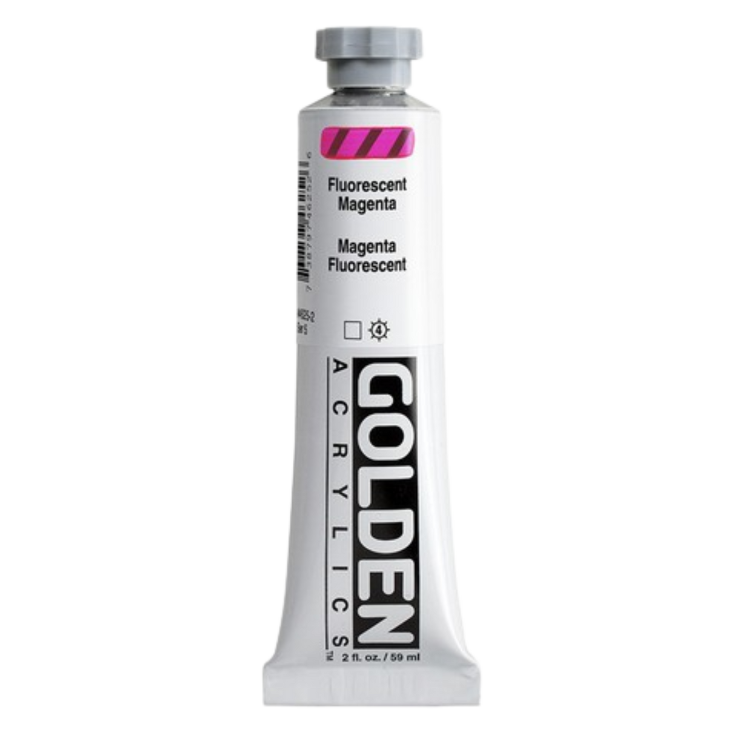 Heavy Body Acrylic 2oz Fluorescent Magenta