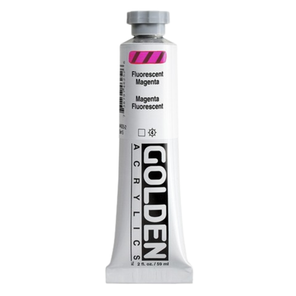 Heavy Body Acrylic 2oz Fluorescent Magenta