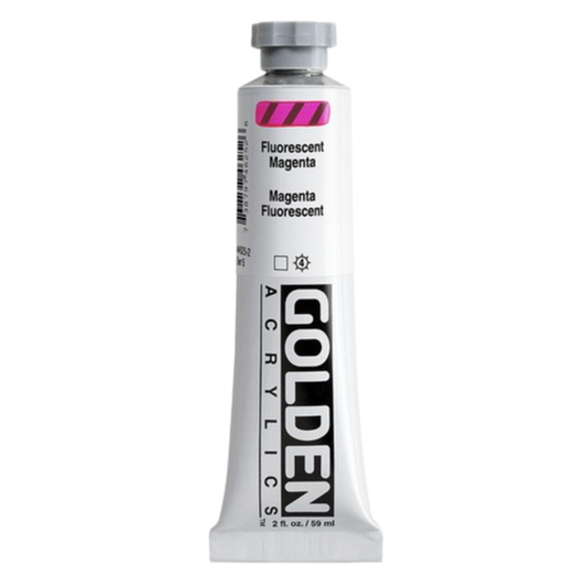 Heavy Body Acrylic 2oz Fluorescent Magenta