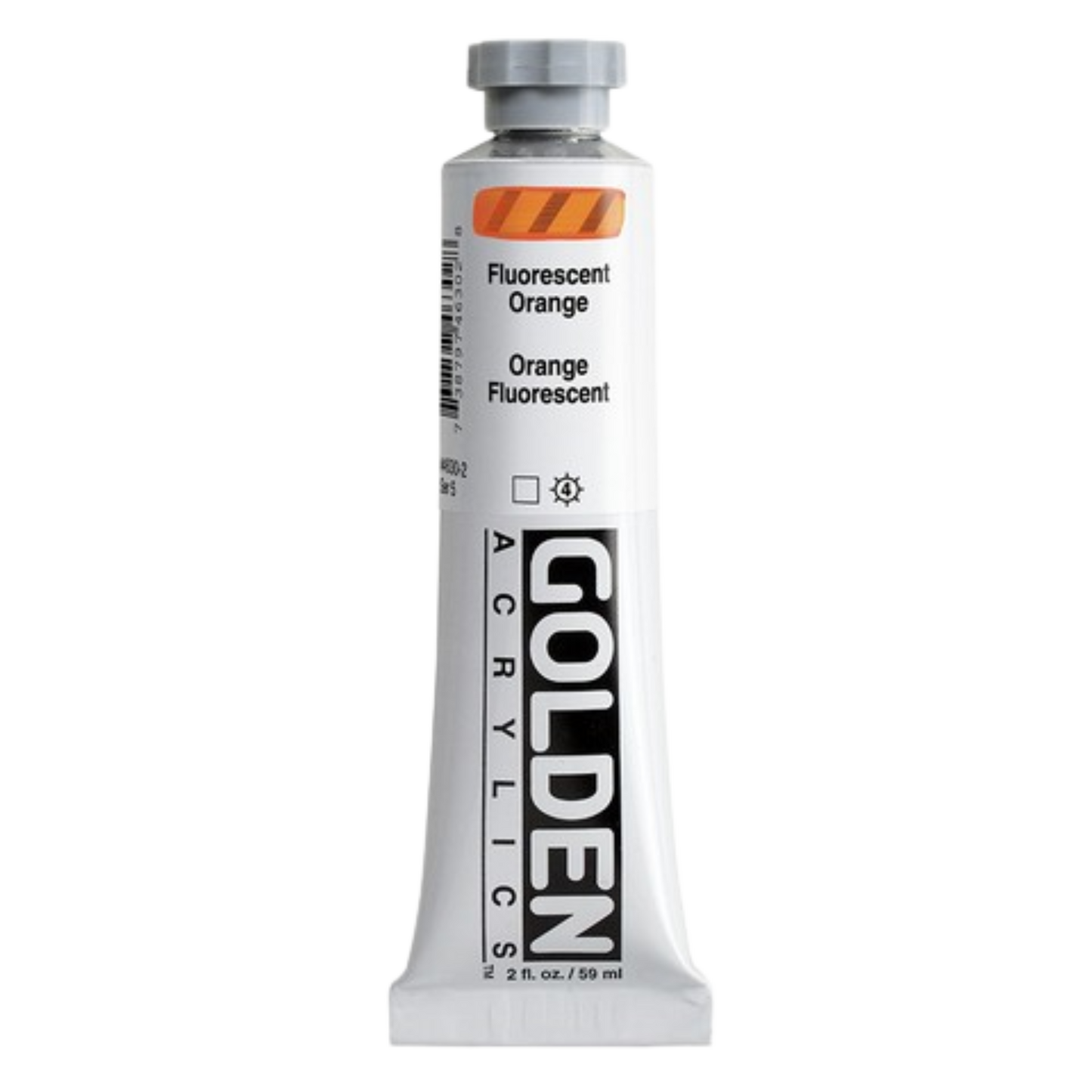 Heavy Body Acrylic 2oz Fluorescent Orange