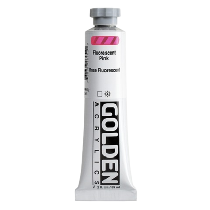 Heavy Body Acrylic 2oz Fluorescent Pink