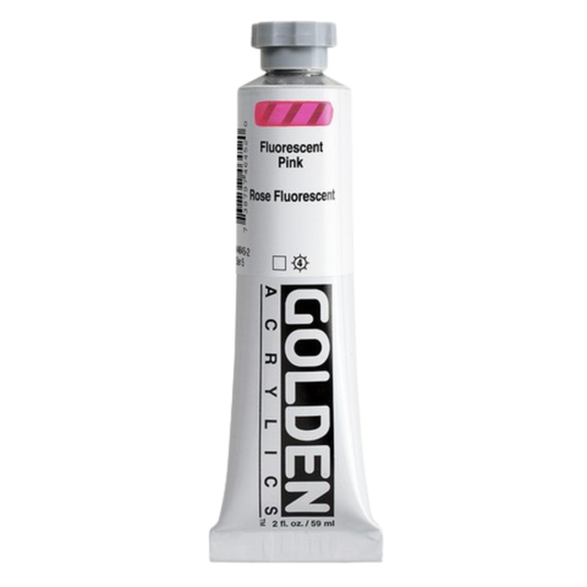 Heavy Body Acrylic 2oz Fluorescent Pink