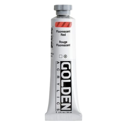 Heavy Body Acrylic 2oz Fluorescent Red