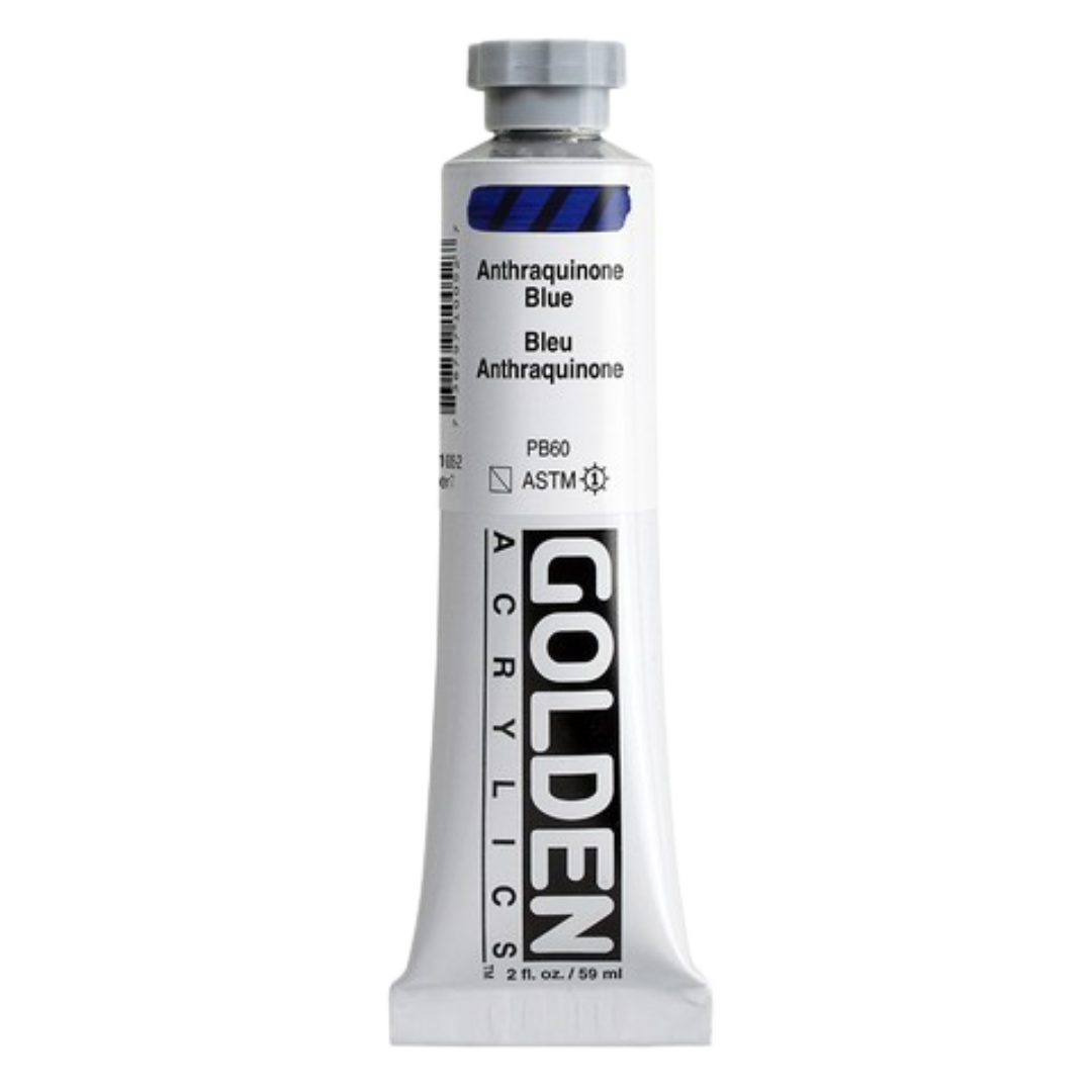 Heavy Body Acrylic 2oz Anthraquinone Blue