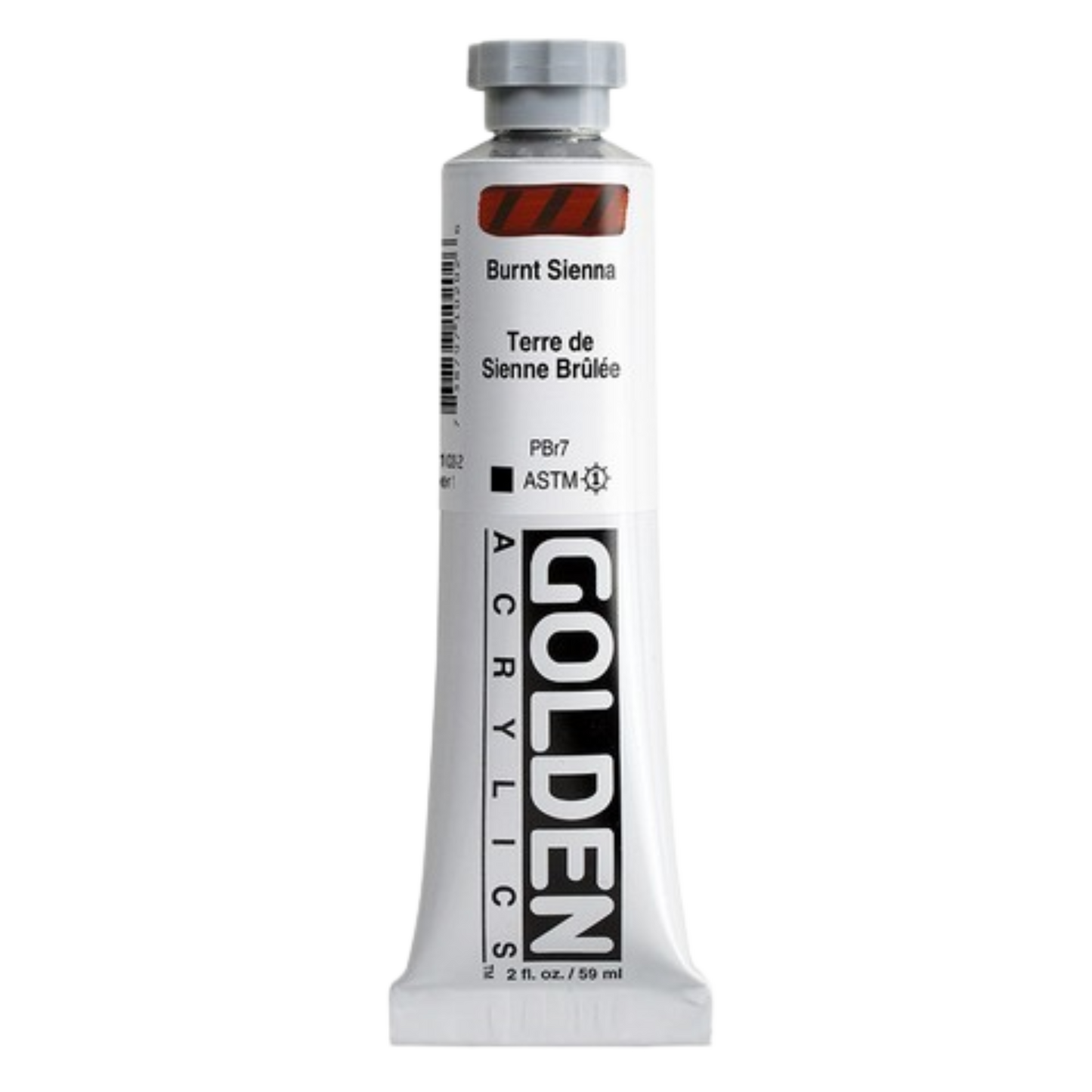 Heavy Body Acrylic 2oz Burnt Sienna