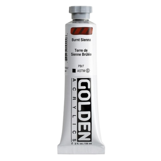 Heavy Body Acrylic 2oz Burnt Sienna