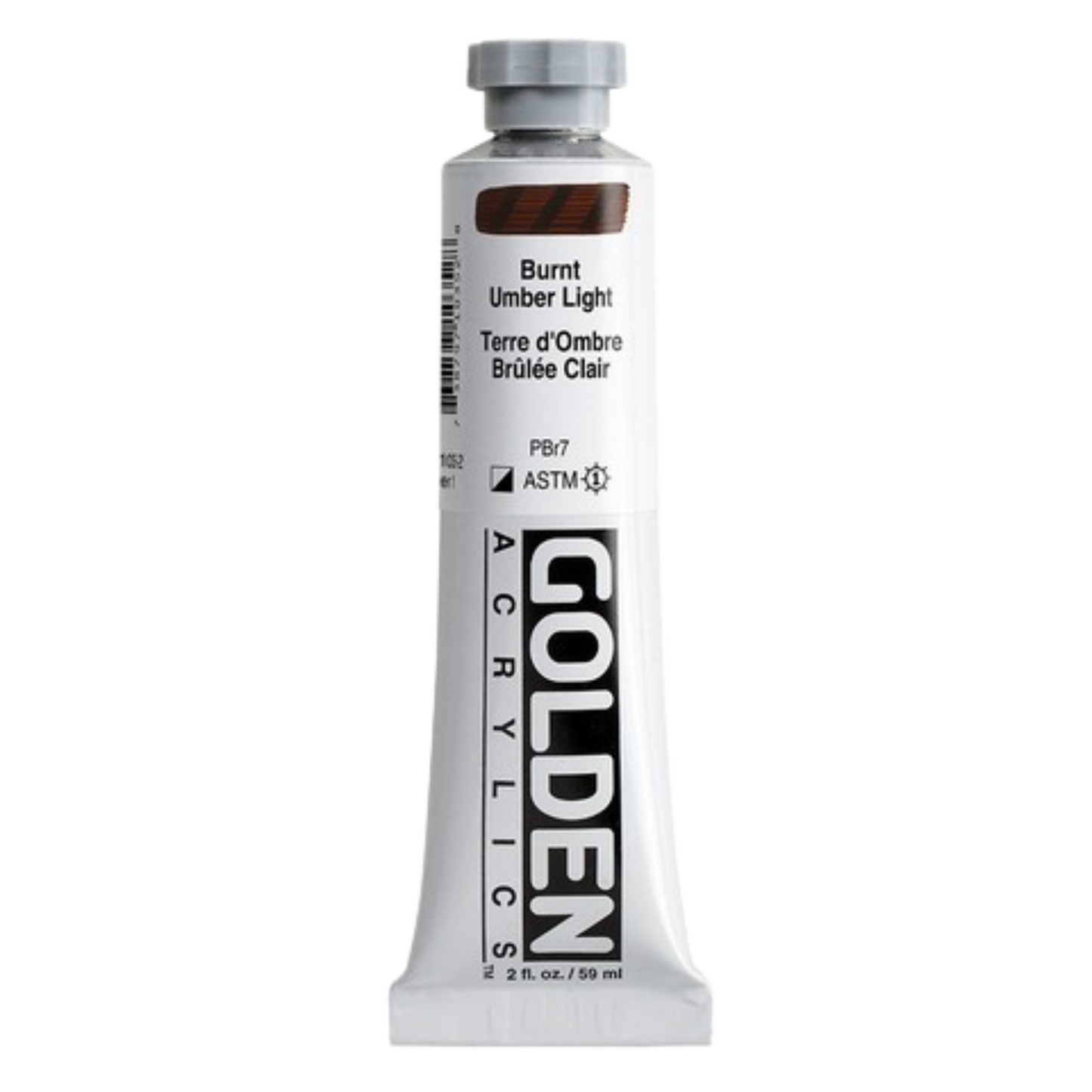 Heavy Body Acrylic 2oz Burnt Umber Light