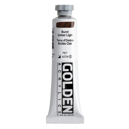 Heavy Body Acrylic 2oz Burnt Umber Light
