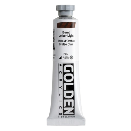 Heavy Body Acrylic 2oz Burnt Umber Light