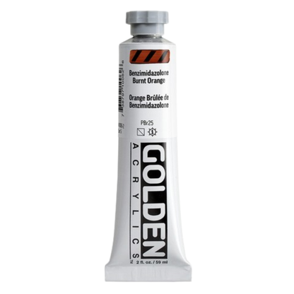Heavy Body Acrylic 2oz Benzimidazolone Burnt Orange