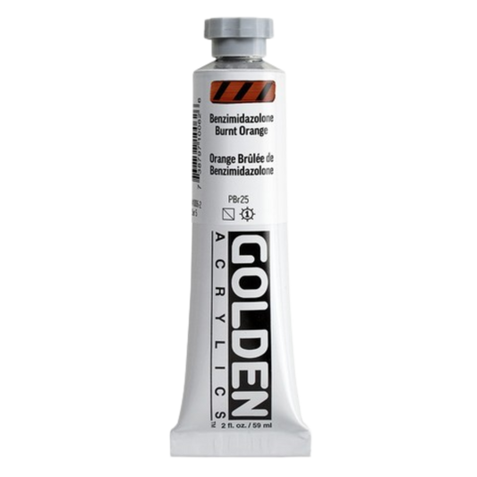 Heavy Body Acrylic 2oz Benzimidazolone Burnt Orange