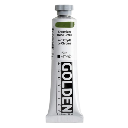 Heavy Body Acrylic 2oz Chromium Oxide Green