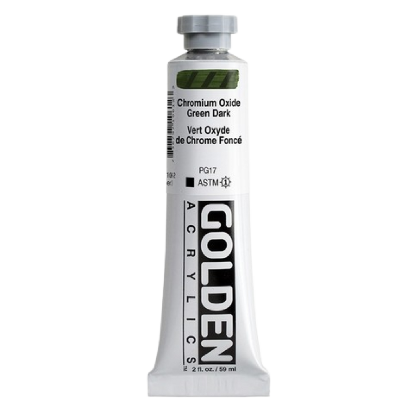 Heavy Body Acrylic 2oz Chromium Oxide Green Dark