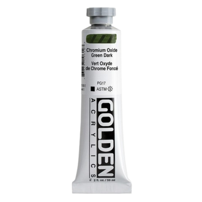 Heavy Body Acrylic 2oz Chromium Oxide Green Dark