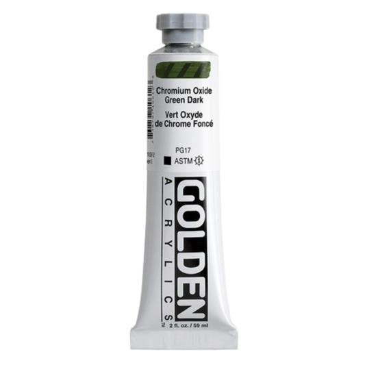 Heavy Body Acrylic 2oz Chromium Oxide Green Dark