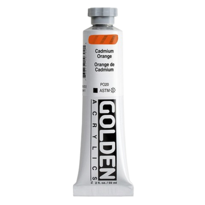 Heavy Body Acrylic 2oz Cadmium Orange