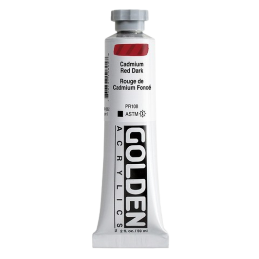 Heavy Body Acrylic 2oz Cadmium Red Dark