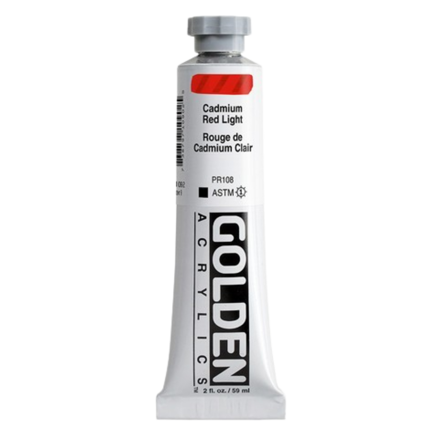 Heavy Body Acrylic 2oz Cadmium Red Light