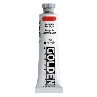 Heavy Body Acrylic 2oz Cadmium Red Light