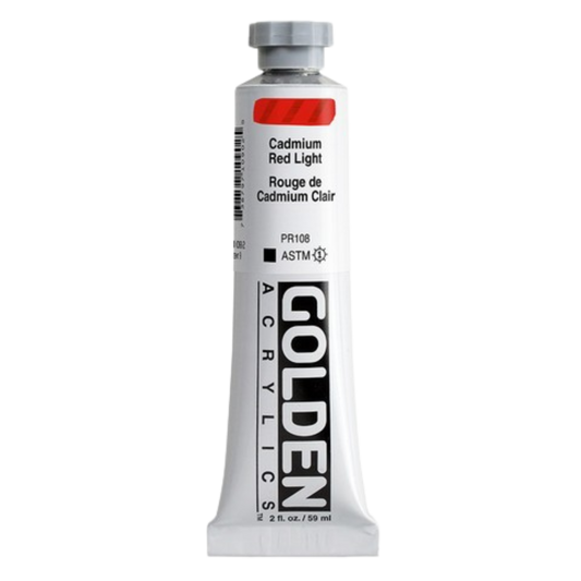 Heavy Body Acrylic 2oz Cadmium Red Light