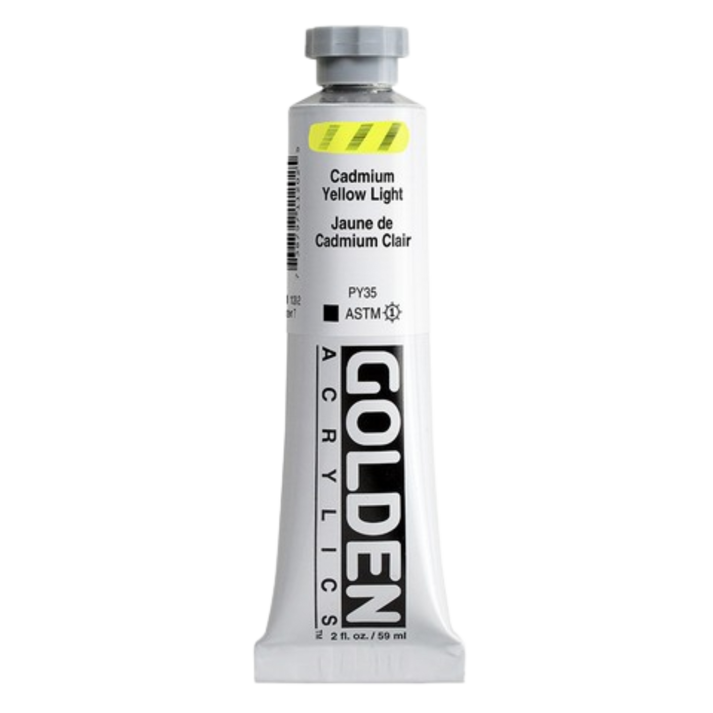 Heavy Body Acrylic 2oz Cadmium Yellow Light