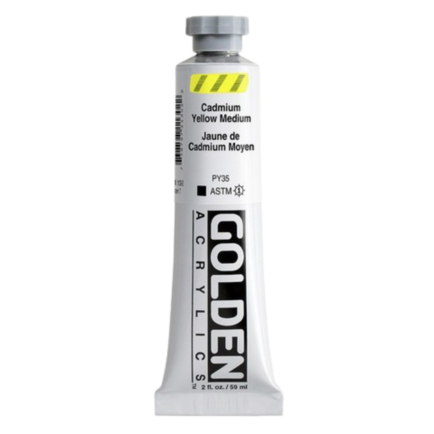 Heavy Body Acrylic 2oz Cadmium Yellow Medium