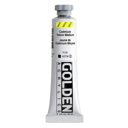 Heavy Body Acrylic 2oz Cadmium Yellow Medium