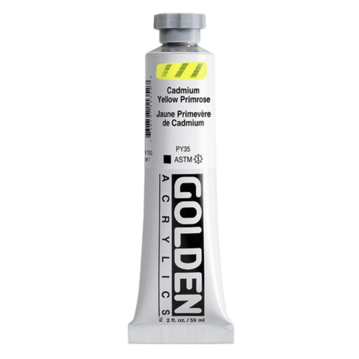 Heavy Body Acrylic 2oz Cadmium Yellow Primrose