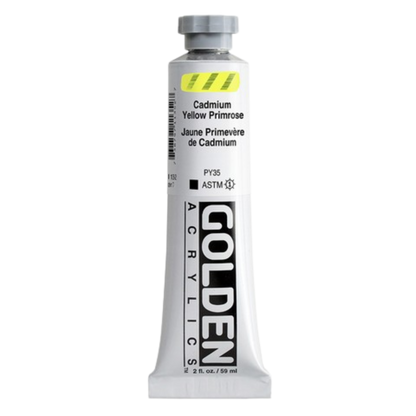 Heavy Body Acrylic 2oz Cadmium Yellow Primrose