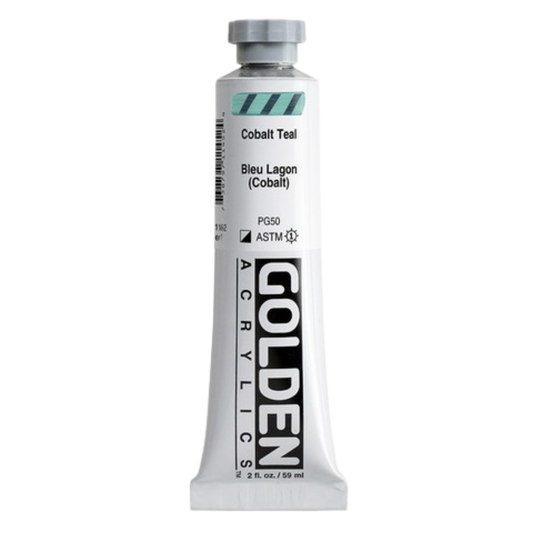 Heavy Body Acrylic 2oz Cobalt Teal