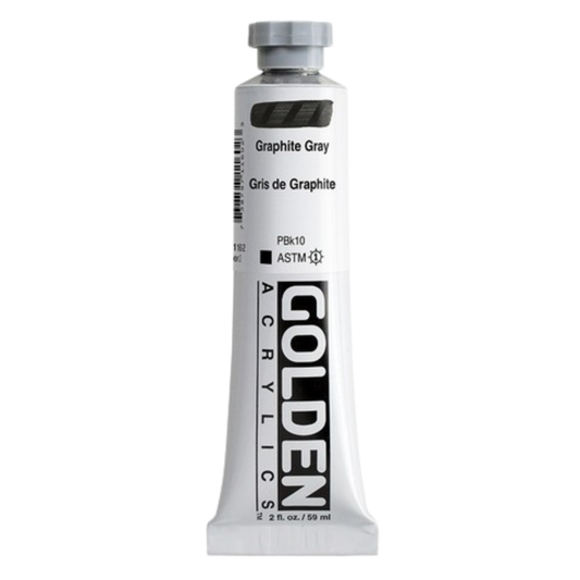 Heavy Body Acrylic 2oz Graphite Gray