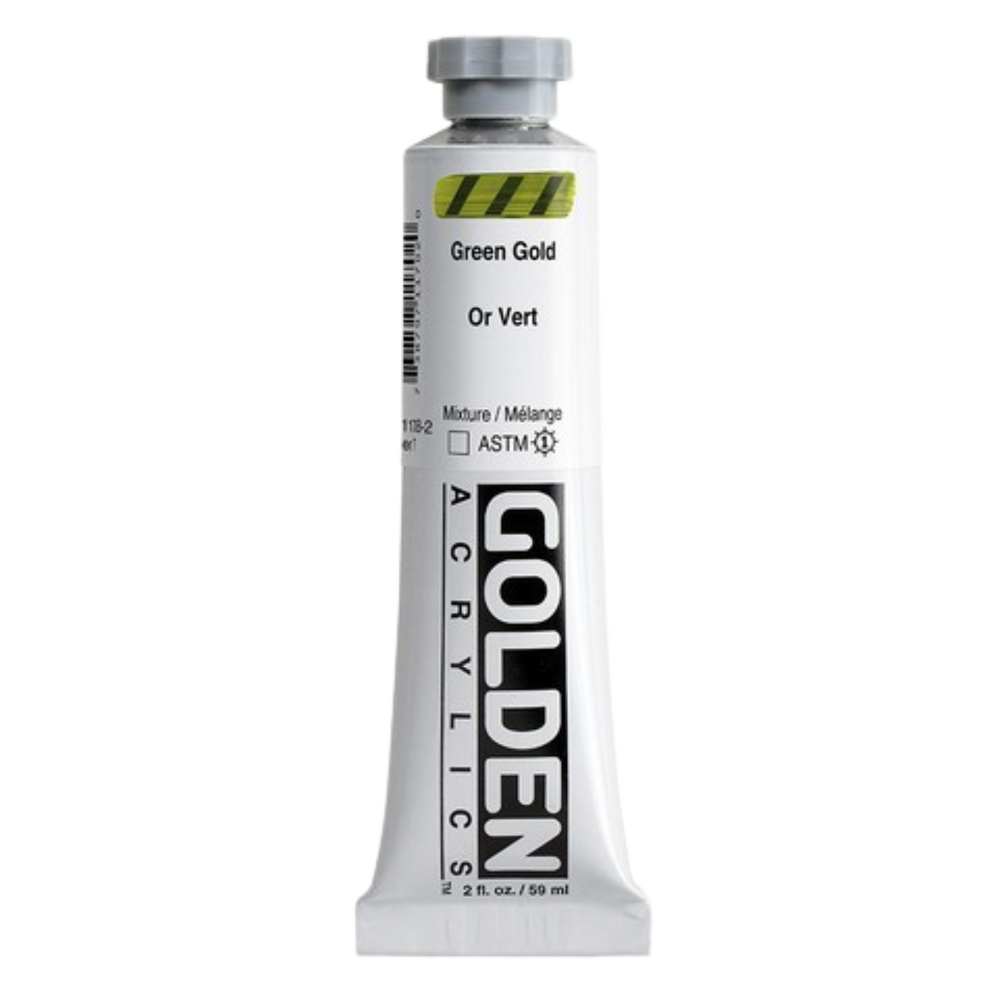 Heavy Body Acrylic 2oz Green Gold