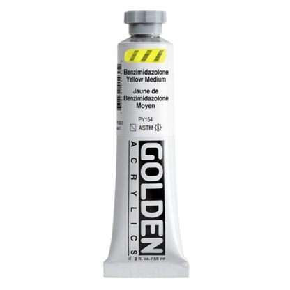 Heavy Body Acrylic 2oz Benzimidazolone Yellow Medium