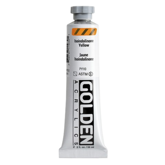 Heavy Body Acrylic 2oz Isoindolinone Yellow