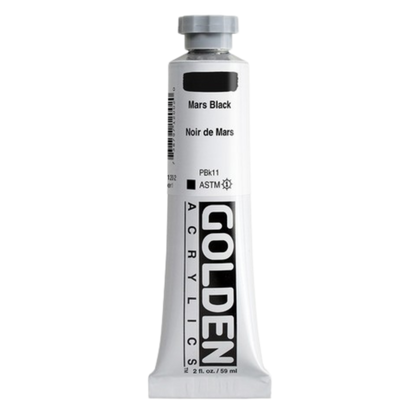 Heavy Body Acrylic 2oz Mars Black