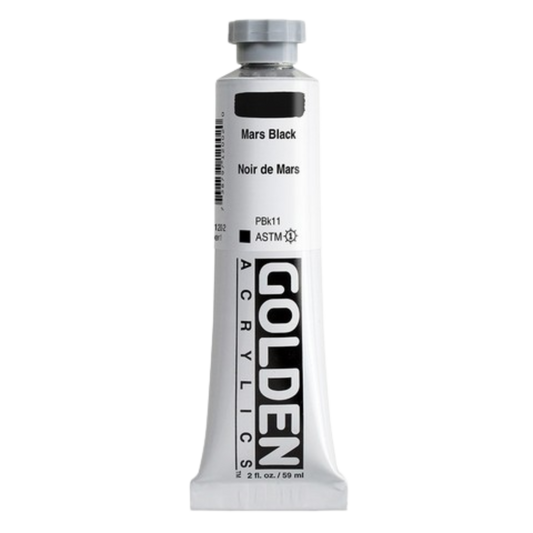 Heavy Body Acrylic 2oz Mars Black