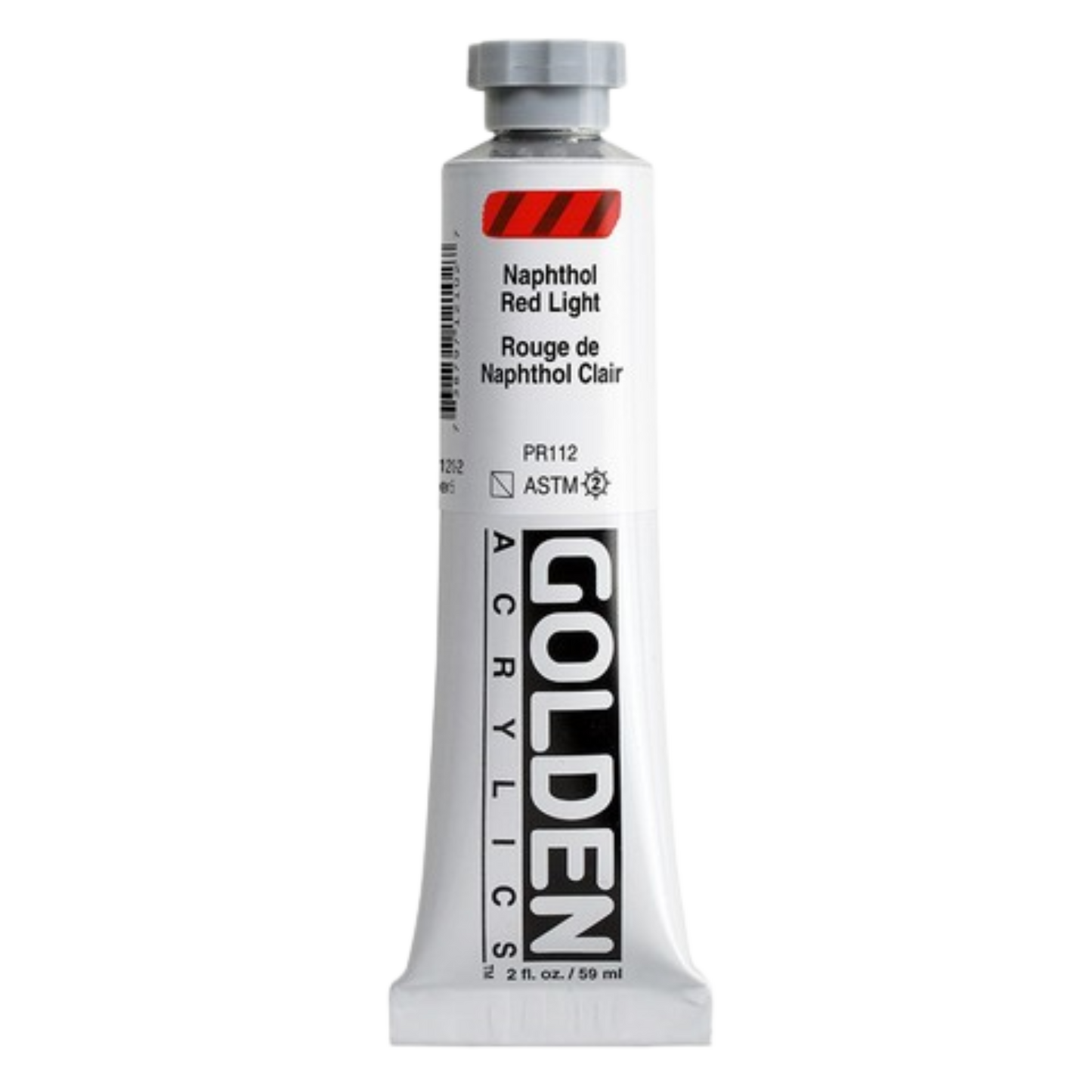 Heavy Body Acrylic 2oz Naphthol Red Light